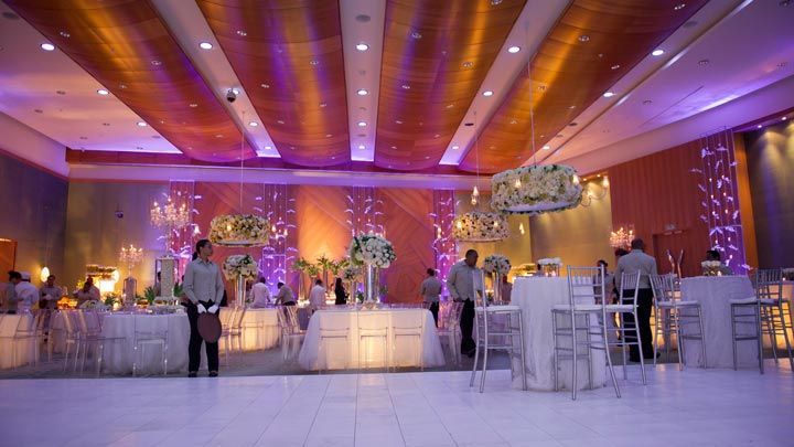 Recepción de bodas en el Trump Hotel Panamá 